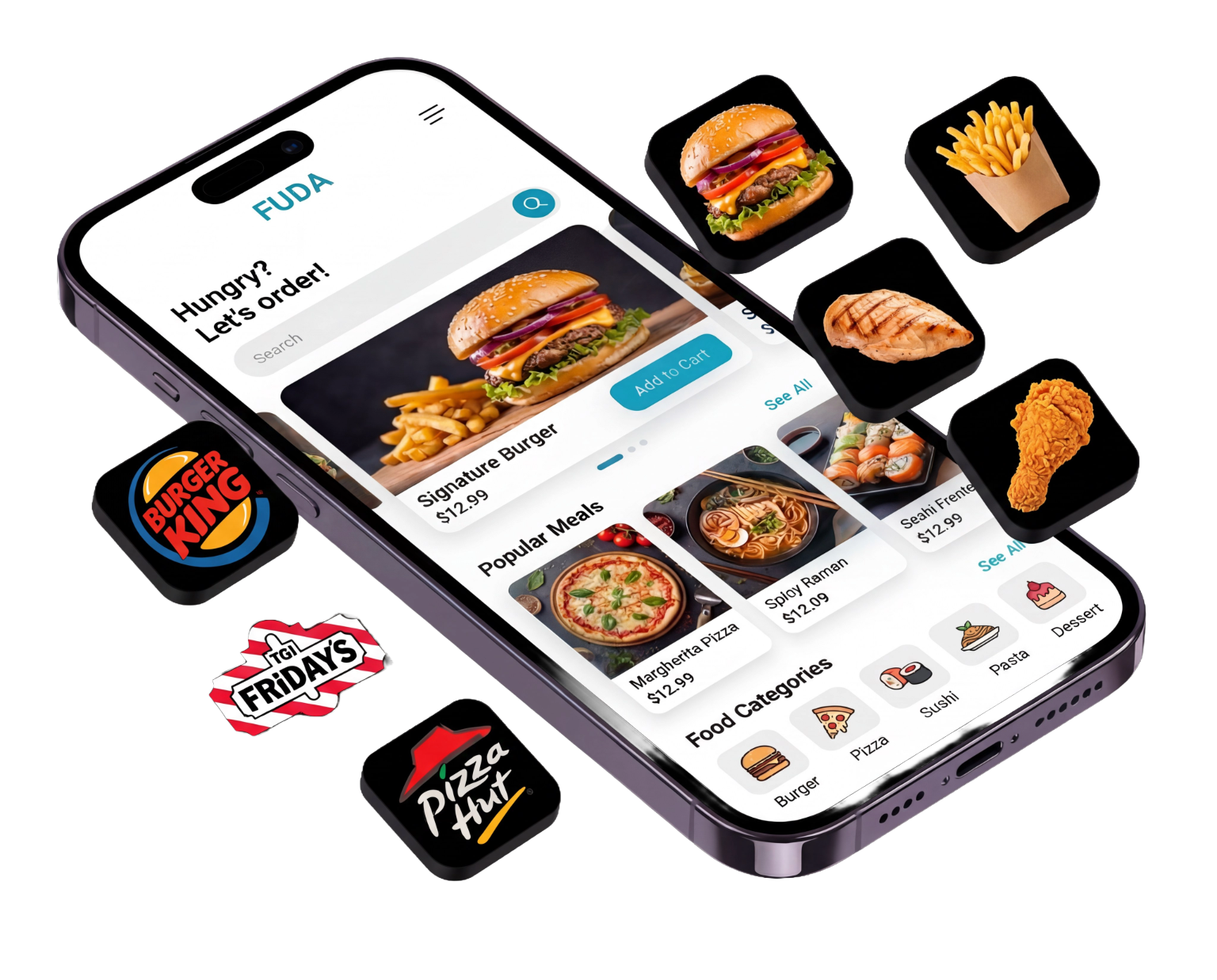 تطبيق فودا للمطاعم